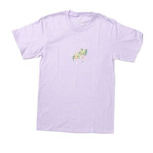 New Mogul Moves Ludwig Ahgren Lilac Floral T-Shirt Kanye Travis